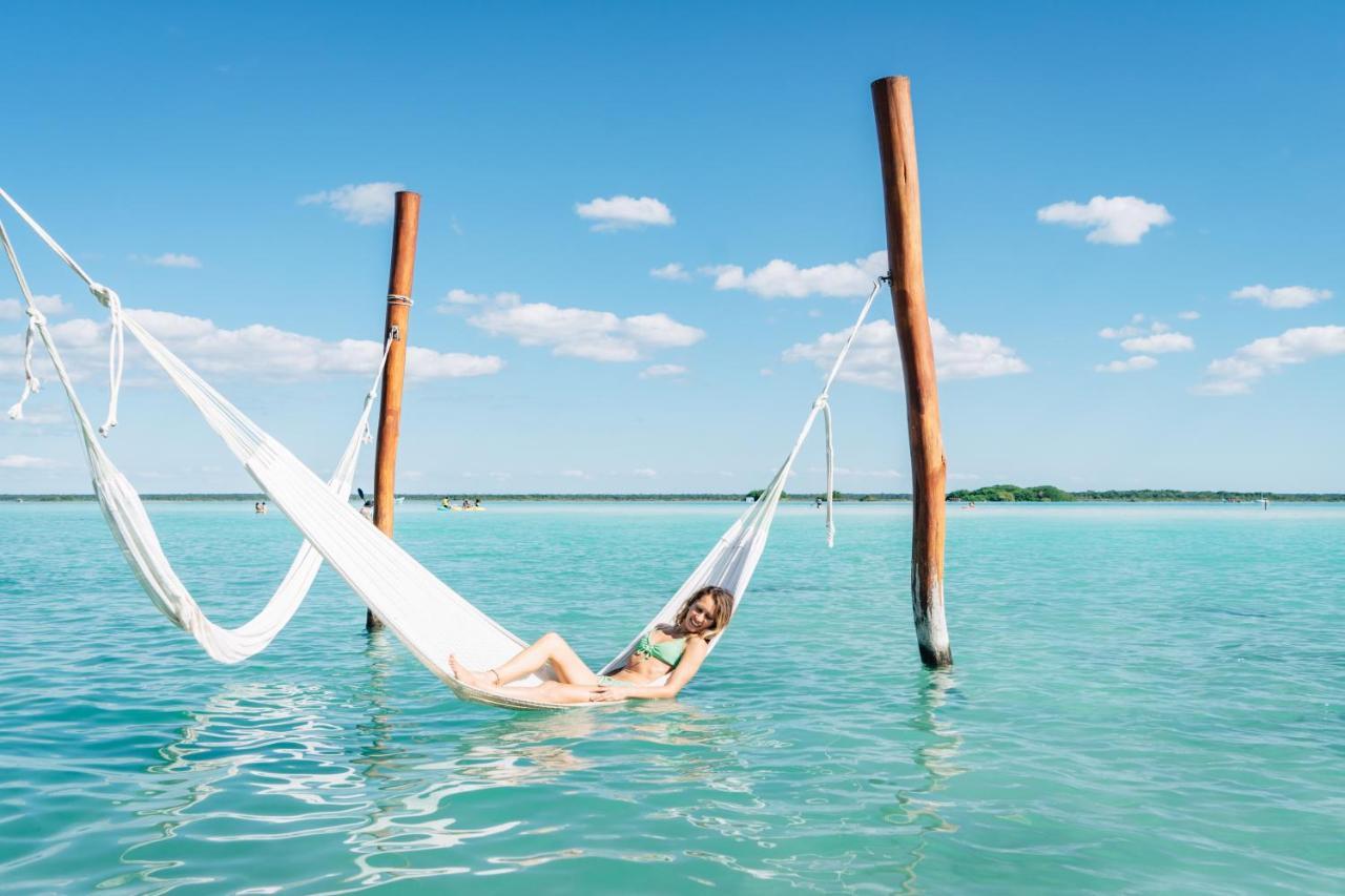 Blue Bird Otel Bacalar Dış mekan fotoğraf