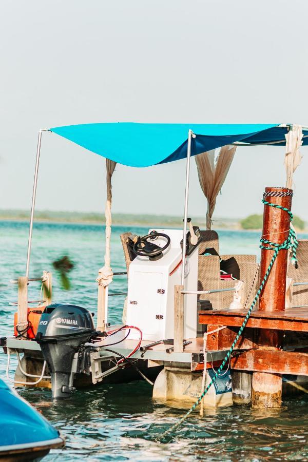 Blue Bird Otel Bacalar Dış mekan fotoğraf