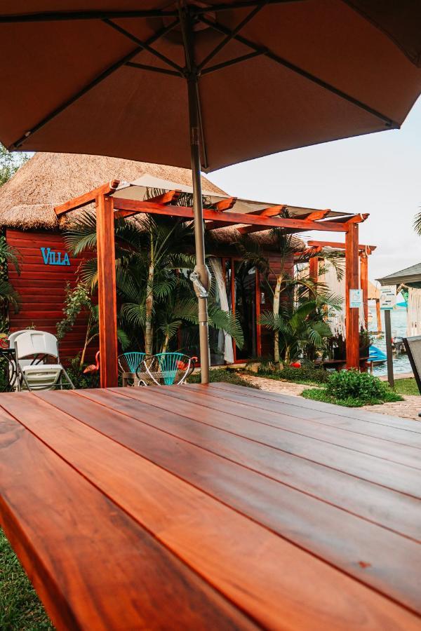Blue Bird Otel Bacalar Dış mekan fotoğraf