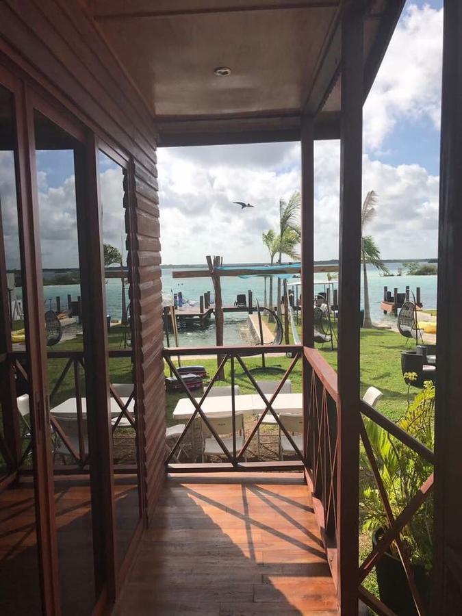 Blue Bird Otel Bacalar Dış mekan fotoğraf